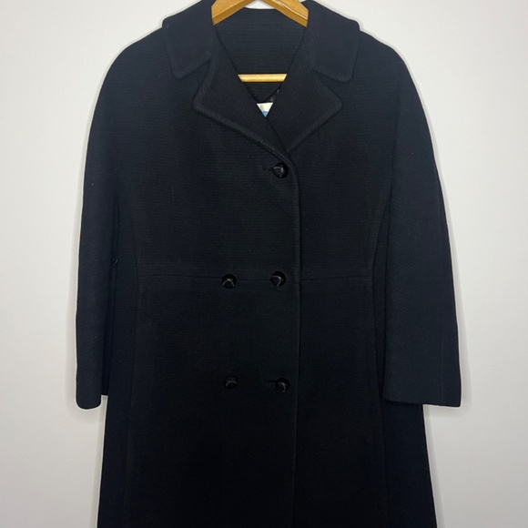 Vintage Hudsons Detroit Pea Coat Textured Union Made *FLAW* - Picture 11 of 11